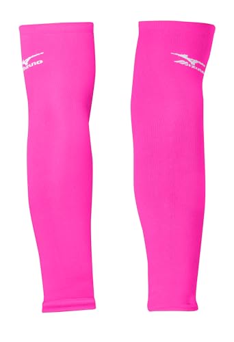Mizuno Arm Sleeves, Neon Pink, OSFM