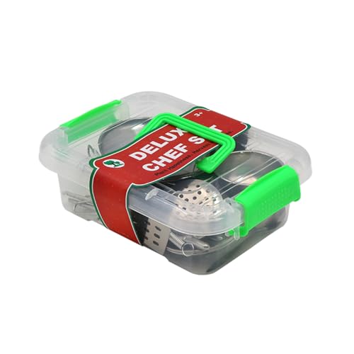 3. Juego de cocina para niños pequeños con utensilios de cocina STEM Pots Pans Utensils STEM Juego de utensilios de cocina de juguete Accesorios para hacer Cooking Playset Accessories