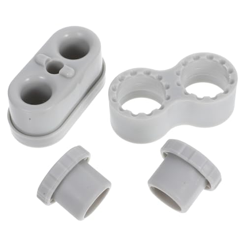 PRETYZOOM 1 juego de conectores de silicona para soporte de valla estabilizadora de corral, piezas de repuesto, para mayor seguridad y compatibilidad de instalación segura para todas las marcas