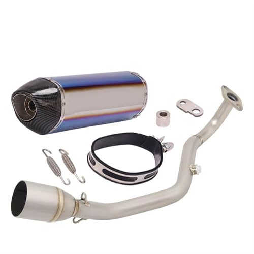 Kit échappement complet Yamaha BWS 125 finition inox haut de gamme