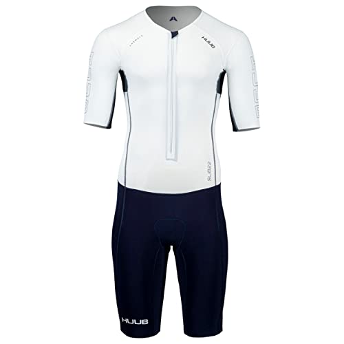 Huub 2023 Mens Anemoi 2 SUB22 Triathlon Wetsuit ANESUB22FLNW - Dark Navy/White Size - L