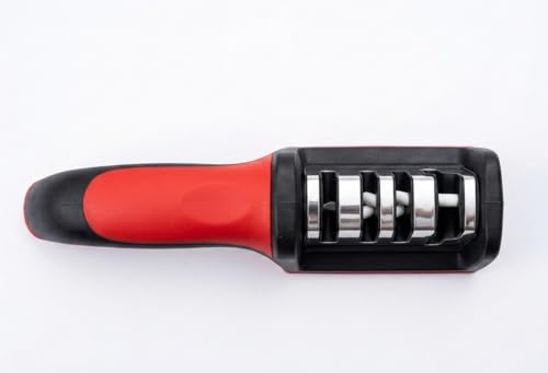 3 Aşamalı Elmas ve Seramik Bıçak Bileyici, Kaymaz Tabanlı Ergonomik Tasarım