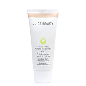 Juice-Beauty-SPF-30-Zinc-Sunscreen-with-Vitamin-E-2-Fl-Oz Juice Beauty SPF 30 Tinted Mineral Moisturizer - BB Cream in Sand - 60 mL - Provides Light Glowing Coverage - Vegan, Cruelty Free