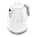 Smeg 7 Cup Electric Water Kettle 50's Style Retro Matte White KLF03WHM