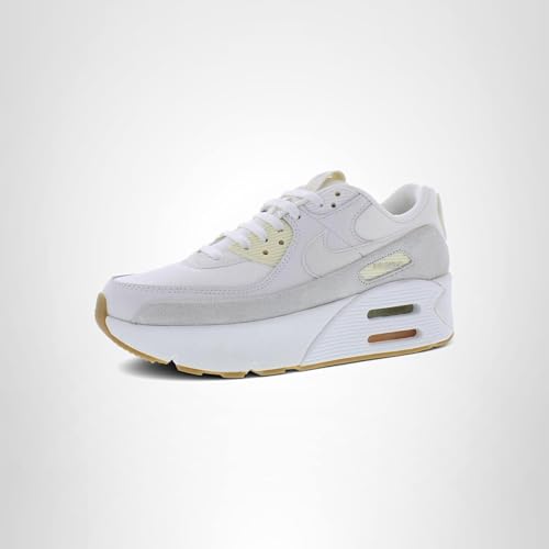 Nike Nike Air Max 90 LV8 Women's Shoes (FD4328-100, Sail/Phantom/Light Orewood Brown/Sail) Size 8