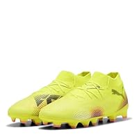 PUMA Future 8 PRO FG/AG JR Soccer Shoe Unisex Kids, Yellow Alert-PUMA Black-Sun Struck, 5