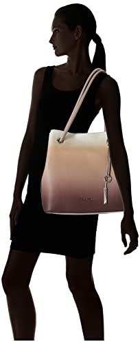 Image of Calvin Klein Gabrianna Bubble Lamb North /South Key Item Tote