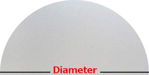 PROTINT WINDOWS Precut Frosted Privacy Arched Window Film Shade, Self Adhesive Static Cling