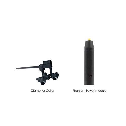 Av-Jefes Pmm19B-Sh4-Gt Guitar Clip-On Musical Instrument Microphone For Shure Wireless Microphone And Phantom Power Input #TOP2