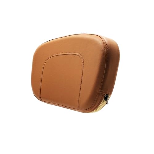 Coussin d'assise moto marron et housse dossier passager pour Harley Sportster Softail
