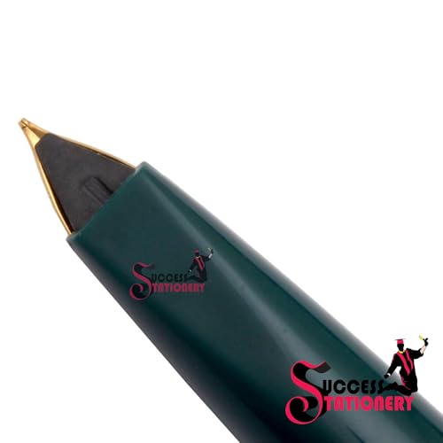 Image of Hero 240 Fountain Pen for Students & Professionals | Fine Nib, Smooth Writing, Ink Cartridge Compatible | Everyday Office School Pen | Ink Pen (Green)