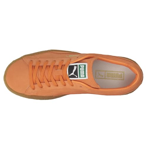 PUMA PUMA Mens Suede Crepe Lace Up Sneakers Shoes Casual - Orange - Size 11.5 M