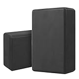 Yoga Block 2er Set, Pilates Yogablöcke aus EVA Schaumstoff Pilates Blocks, Yoga Blöcke 2er Set, Exercise Blocks, Fitness Block, Yogablock für Damen und Herren(29,9 x 22,9 x 7,6 cm)