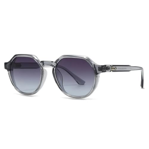 Lunettes de soleil rondes vintage UV400 pour homme et femme