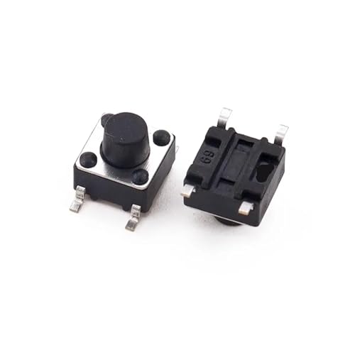 Interruptor de botón táctil ligero pulsador SMD 6x6x5mm microinterruptor tact switch 3