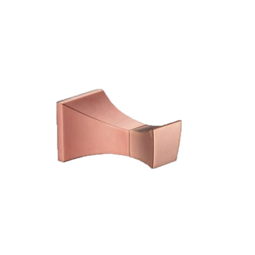 Porte-papier carré or rose contre le désordre de la douche