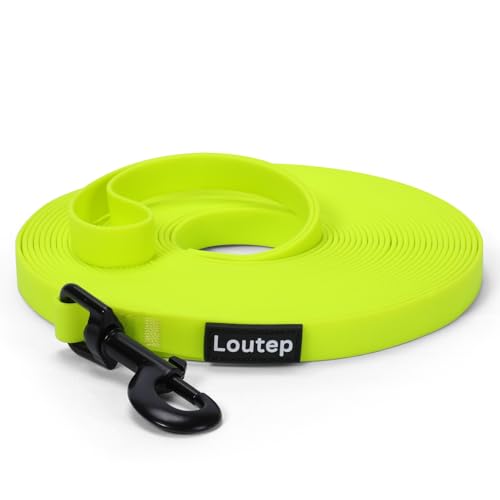 Loutep Biothane Schleppleine Für Hunde Lange Hundeleine 3m 5m...