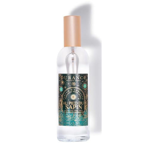 Durance Spray para habitación Under the Pine Tree, 100 ml, botella de vidrio, 8 horas de duración