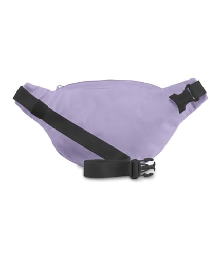 Image of JanSport Fifth Avenue Fanny Pack Crossbody Bags for Women, Men - Stylish, Durable Waist Bag with Adjustable Belt, Main Zippered Pocket, Quick Stash Pocket, Travel Essentials, Pastel Lilac