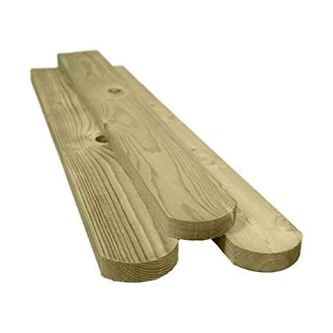 Ruby Round Top Picket Fence Pales 3ft Cover