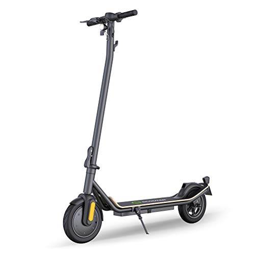 AZUNX Scooter Eléctrico Scooter Plegable de 350W 3 Modos de Velocidad Pantalla Led hasta 25 Km de Largo Alcance 36V / 7. Batería de 5Ah Neumático de 8 5 Pulgadas