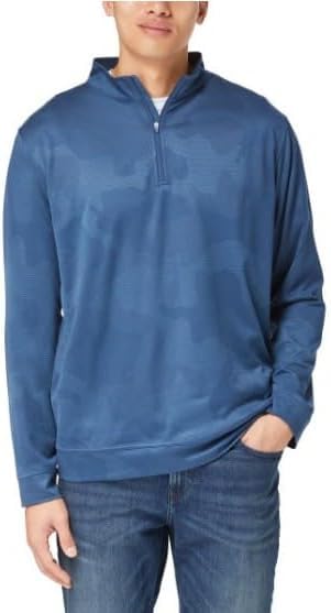 Mondetta Kirkland Signature Men’s Performance Quarter Zip Long Sleeves