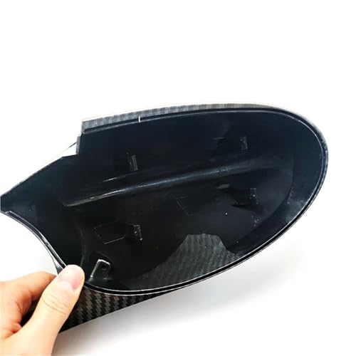 Couvercle de rétroviseur noir brillant E90 E91 E87 accessoires auto - 3