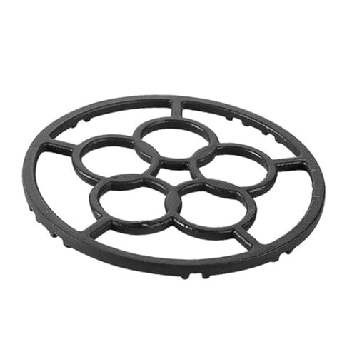 iplusmile Soporte Antideslizante para Cocina de Gas Rejilla Estable para Wok y Pequeñas Ollas Accesorio Resistente para Hornillo Doméstico y Camping Compatible con Cocinas Gas