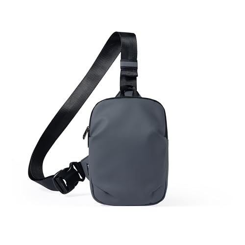 MAXTOP Sling Bag para hombre y mujer, bolsa de pecho ligera e impermeable con revestimiento de TPU impermeable, bolsa cruzada para actividades al aire libre, viajes, senderismo, ciclismo y deporte