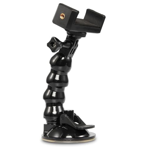 Image of PHOTOMAX Car Suction Cup Maount Articulating Adjustable for DSLR Camera (Car Suction Cup Mount)