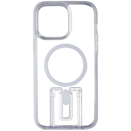 Coque iPhone 14 Pro Max tech21 Evo Crystal avec béquille intégrée blanche