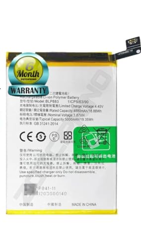 Image of Original BLP883 Battery for Oppo 8S 5G Battery with 6 Month warrenty****(N21)