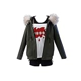 ZBQYGO Anime Futaba Sakura Cosplay Navi Hooded Coat Pants Outfit Costume Full Set(S)