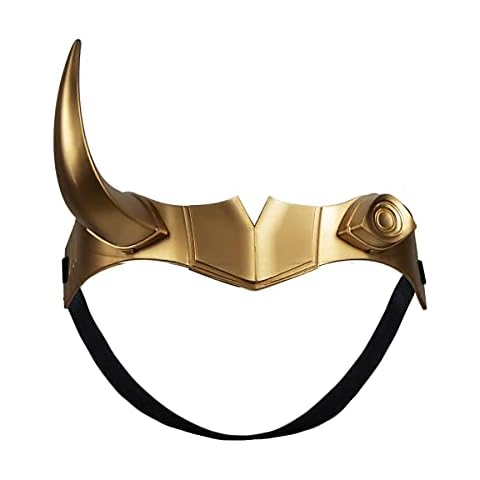Lady Loki Sylvie Horn Mask Resin Helmet Cosplay 2021 Movie Loki Series Costume Helmet Mask Ring Cosplay Halloween Accessories Cover