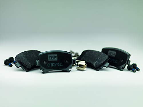 Trw Automotive Tpc1386 Disc Brake Pad Set For Audi Q5: 2009-2017 And Other Applications Rear, Black #TOP3