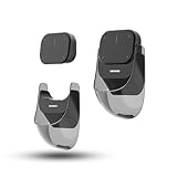 Cheerdots2 Bluetooth Detachable Air Mouse Touchpad Mouse with Voice Recording, Presentation Clicker Wireless Presenter Presentation Remote with Laser Pointer for Mac, Windows (Basic, Black)