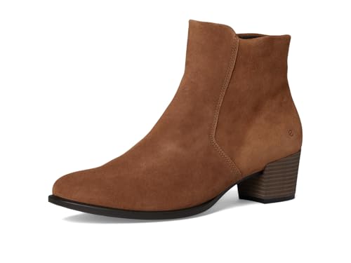 ECCO Women's Dress Classic 35 MM Zipper Low Cut Ankle Boot, CAMEL NUBUCK, 7-7.5 by ECCO - Used condition - Image 7