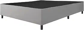 Cama Box Base Casal Queen 1,58m Cinza Suede
