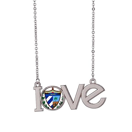 Collier Cuba pendentif emblème national aux finitions soignées de taille M