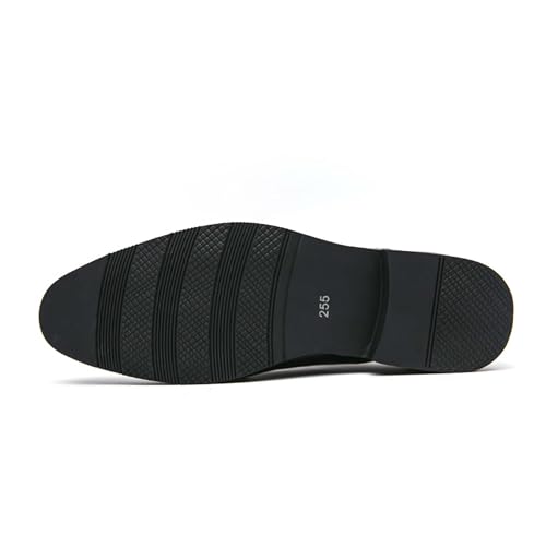 Men's Fashion Casual Business Leather Shoes,Cross Streamline Design,Gradient Color Design,Dress Oxford Shoes,Classic Business Office Men's Shoes,Banquet Formal Shoes4