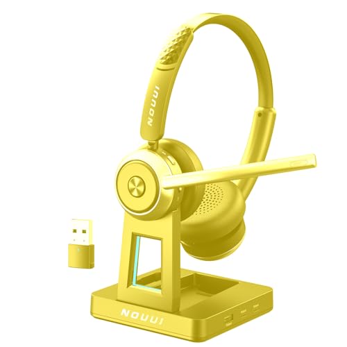 Wireless Headset with 65H Battery