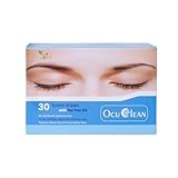 Ved Augenlid- und Wimperntücher für die periokulare Behandlung bei Erwachsenen und Kindern. Sicheres und natürliches Entfernen von Schmutz für Wimpern und Augenlider,Packung mit 30 Tüchern (2 Stück).