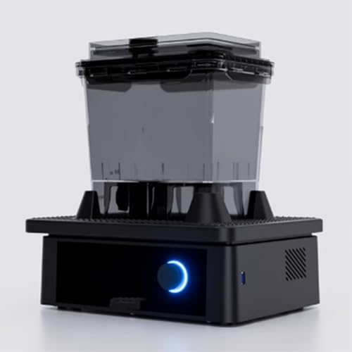 Machine de nettoyage pour imprimante 3D, lavage oscillant compact pour l'entretien du modèle 3D, nettoyage rapide et efficace, taille 198 x 123 x 150 mm