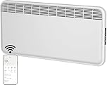 MYLEK WiFi Electric Panel Heater Radiator 2KW – Smart Wall Mounted or Freestanding Heater with App Control, Digital Thermostat, 24/7 Or Countdown Timer, Eco Mode, Lot 20 Compliant (2000W)