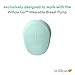 Willow Go - Hands Free Breast Pump - Wearable Breastfeeding Pump - Portable, Electric, Cordless, & 9 Levels of Hospital Grade Suction Strength - Postpartum Essentials - Duckbill Valve - 2pk