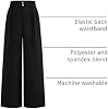 Pantalones de vestir de pierna ancha para mujer BTFBM, conjuntos casuales de negocios 8