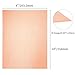 GOORY 3Pcs Pure Copper Sheet - 18 Gauge(1.02mm) Thickness 8
