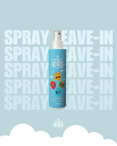 Spray capilar infantil para hidratação e proteção 200ml - Hidratei Kids