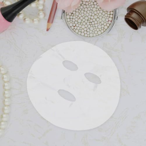 Hemoton 600pcs Facial Sheet Face Masks Made of Pe Material for Professional Spa Use and Travel, Portable Single Use Plastic Facial Masks that Skin Condition and Boost Absorption - Image 6