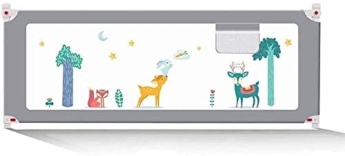 Barrera de cama para bebé regulable de 1.5m para proteger a niños pequeños